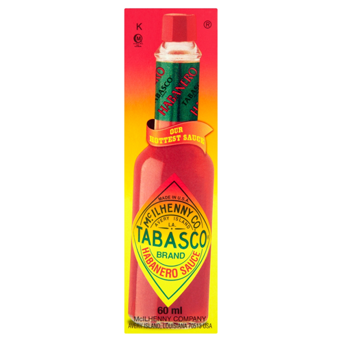 TABASCO HABANERO SAUCE FIERY 60ML