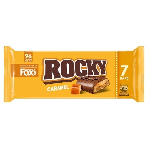 FOX'S ROCKY CARAMEL BARS 156G - A
