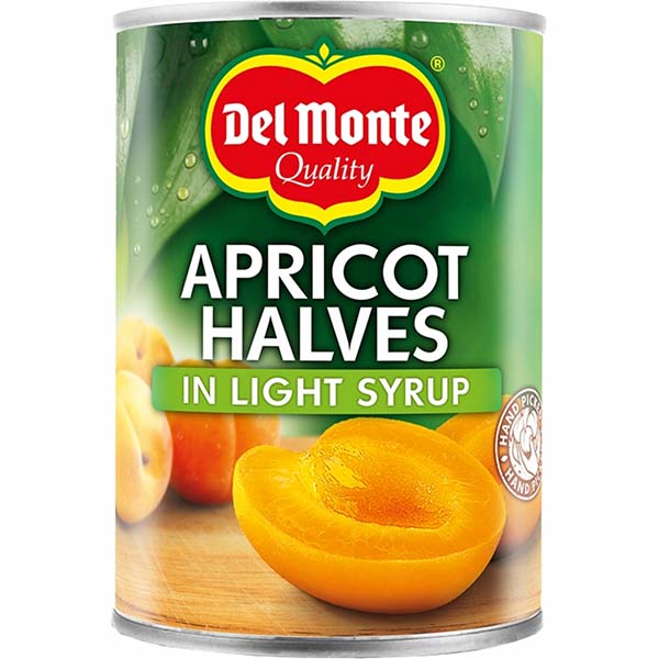 DEL MONTE APRICOT HALVES IN LIGHT SYRUP 420G