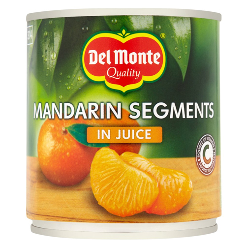 DEL MONTE MANDARIN SEGMENTS IN JUICE 298G