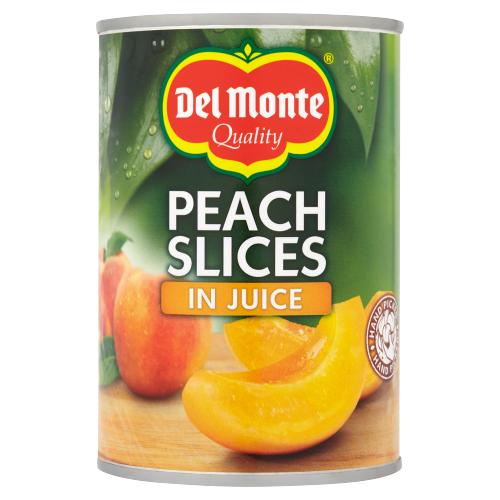 DEL MONTE PEACH SLICES IN JUICE 12X415G