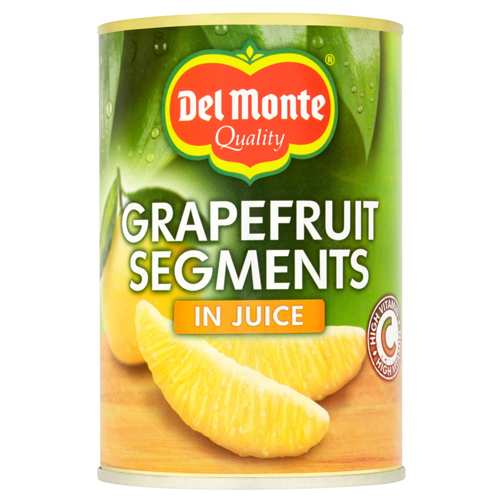 DEL MONTE GRAPEFRUIT SEGMENTS IN JUICE 411G