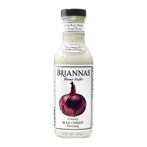 BRIANNAS BLUE CHEESE DRESSING 355ML