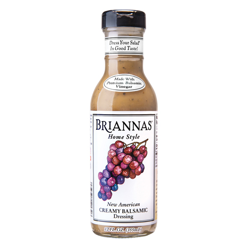 BRIANNAS CREAMY BALSAMIC DRESSING 355ML