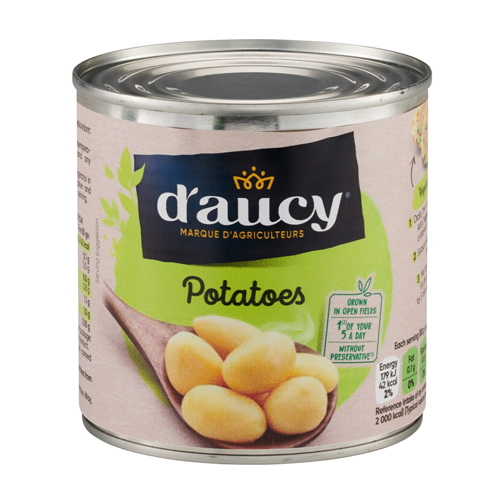 D'AUCY POTATOES 12X 400G