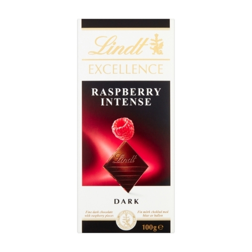 LINDT EXCELLENCE DARK RASPBERRY 100G