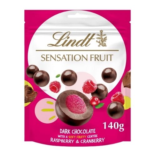 LINDT FRUIT SENS POUCH 150G
