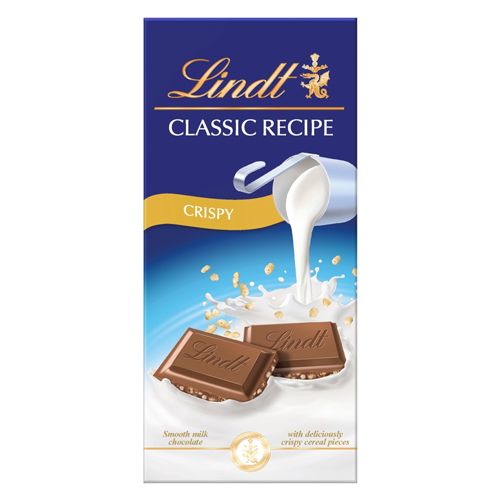 LINDT CLASSIC RECIEPE CRISPY 100G