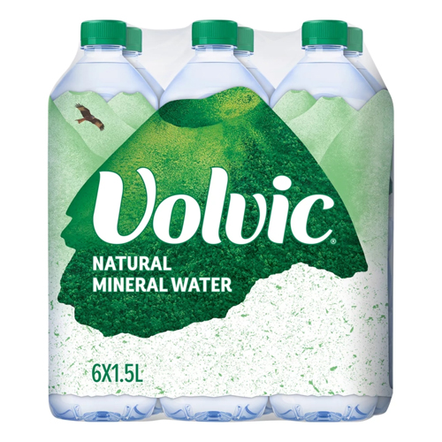 VOLVIC SPRING SCREW CAP 6PK 1.5L