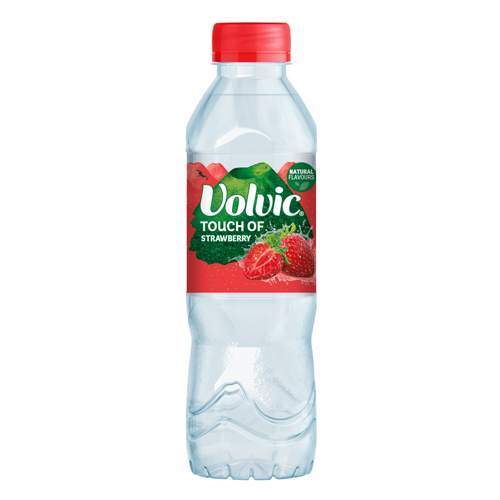 VOLVIC TOF STRAWBERRY SCREW CAP 500ML