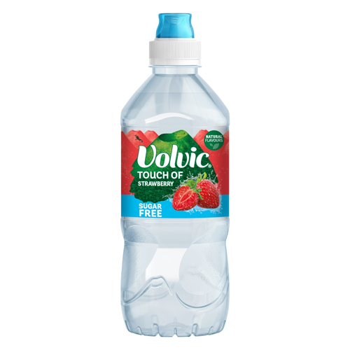 VOLVIC TOF SUGAR FREE STRAWBERRY SPORT CAP 750ML