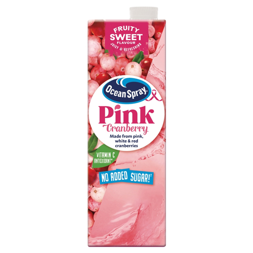 OCEAN SPRAY CRANBERRY PINK NAS 1L