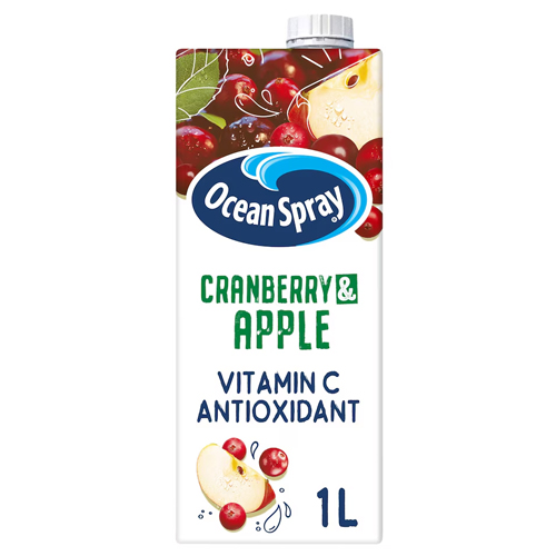 OCEAN SPRAY CRANBERRY & APPLE 1L
