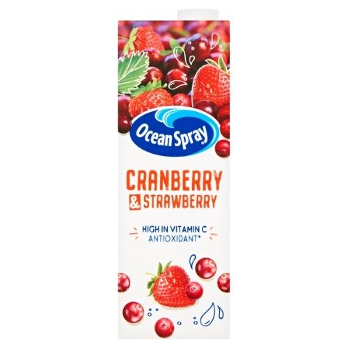 OCEAN SPRAY CRANBERRY & STRAWBERRY 1L