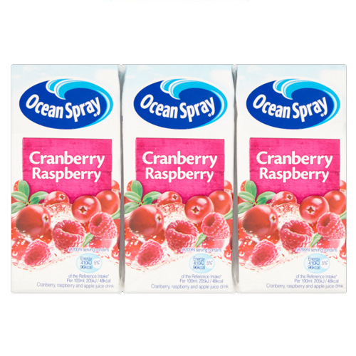 OCEAN SPRAY CRANBERRY CLASSIC JUICE DRINK 3PK 330ML