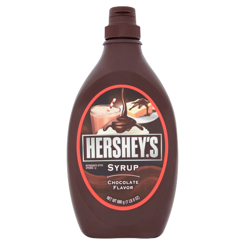 HERSHEY'S CHOCOLATE FLAVOUR SYRUP TOPPING 680G