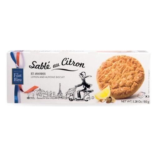 FILET BLEU LEMON & ALMOND COOKIES 150G