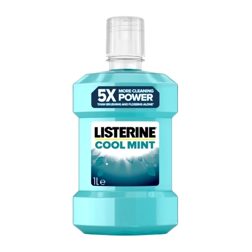 LISTERINE MOUTHWASH COOLMINT 1L