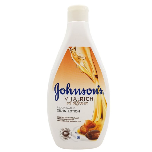 JOHNSONS VITA-RICH NUTRITIOUS BODY LOTION 400ML