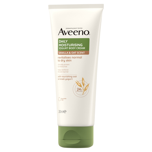 AVEENO DAILY MOISTURSING LOTION TUBE VANILLA & OAT 200ML