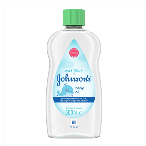 JOHNSONS BABY ESSENTIALS OIL 500ML