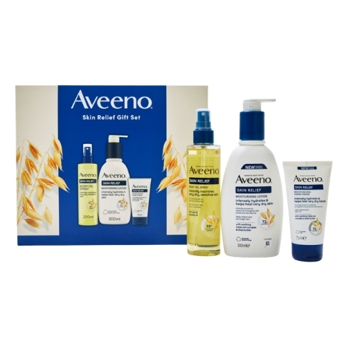 AVEENO SKIN RELIEF GIFT SET, FOR VERY DRY SKIN 1S