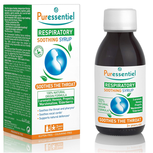 PURESSENTIEL RESPIRATORY SOOTHING SYRUP 125ML