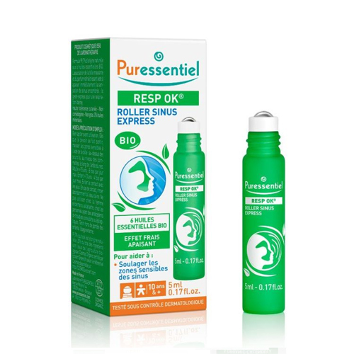PURESSENTIEL RESP OK ROLLER SINUS EXPRESS ORGANIC 5ML