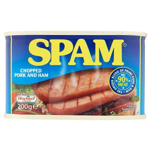 SPAM CHOPPED PORK & HAM 200G