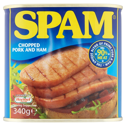 SPAM CHOPPED PORK & HAM 340G