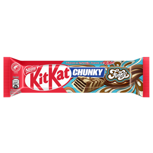 KITKAT CHUNKY FUNKY CHOCOLATE BAR 40G