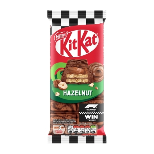 KITKAT HAZELNUT CHOCOLATE SHARING BAR 99G