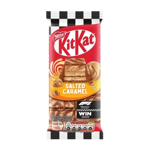 KITKAT SALTED CARAMEL CHOCOLATE SHARING BAR 99G