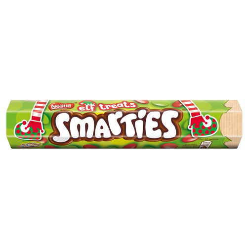 SMARTIES ELF TREATS GIANT TUBE 120G