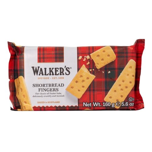 WALKERS SHORTBREAD FINGERS 160G