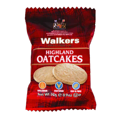 WALKERS HIGHLAND OATCAKES 26G