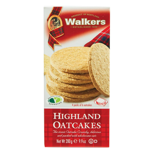 WALKERS HIGHLAND OATCAKES 280G