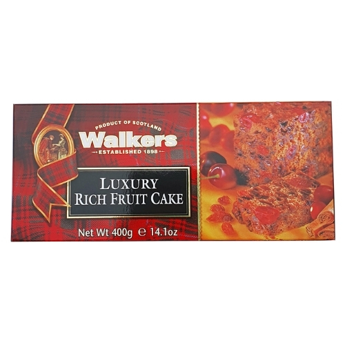 WALKERS RICH FRUIT SLAB CAKE 400G
