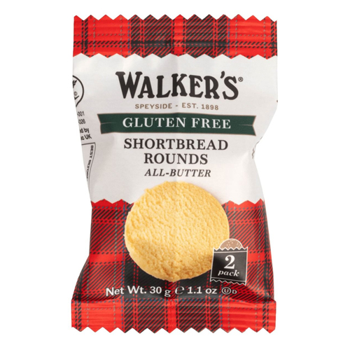 WALKERS GLUTEN FREE SHORTBREAD ROUNDS 30G