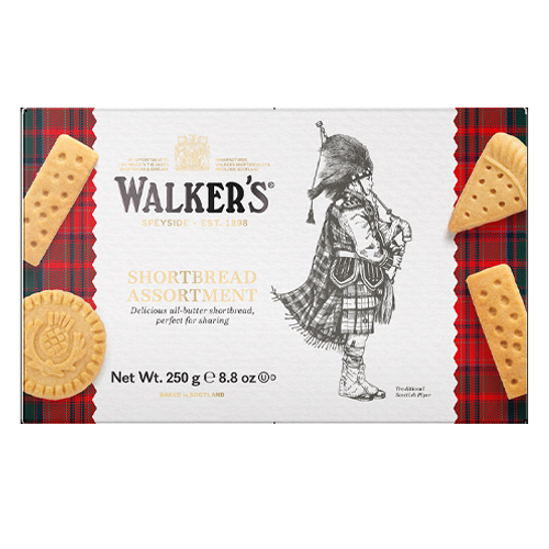 WALKERS ASSORTED SHORTBREAD 250G