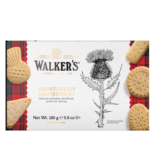 WALKERS ASSORTED SHORTBREAD 160G