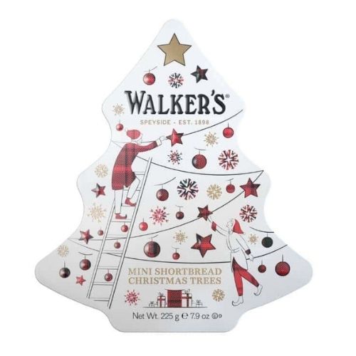 WALKERS MINI CHRISTMAS TREE SHORTBREADS 225G