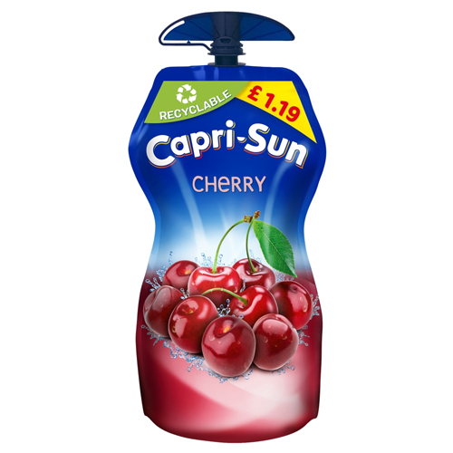 CAPRI-SUN CHERRY PMP £1.19 330ML