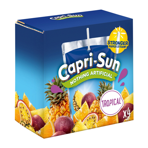 CAPRI-SUN TROPICAL 4PK 200ML