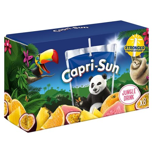 CAPRI-SUN JUNGLE ZERO 8PK 200ML