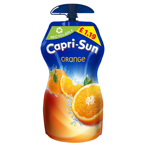 CAPRI-SUN ORANGE PMP £1.19 330ML