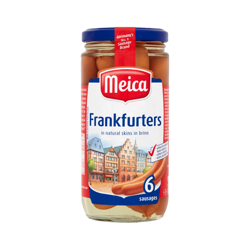 MEICA FRANKFURTERS 6 SAUSAGES 375G