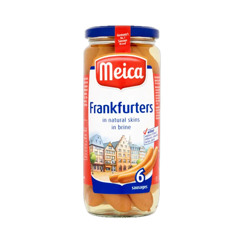 MEICA FRANKFURTERS 6 SAUSAGES 520G