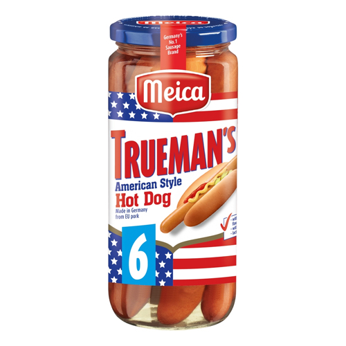 MEICA TRUEMAN'S AMERICAN-STYLE HOT DOG 540G