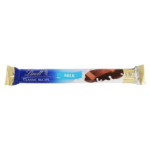 LINDT CLASSIC MILK PMP £1.20 40G